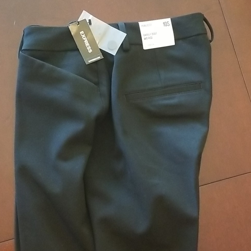 Express Publicist Mid-rise Barely Bootcut Pants